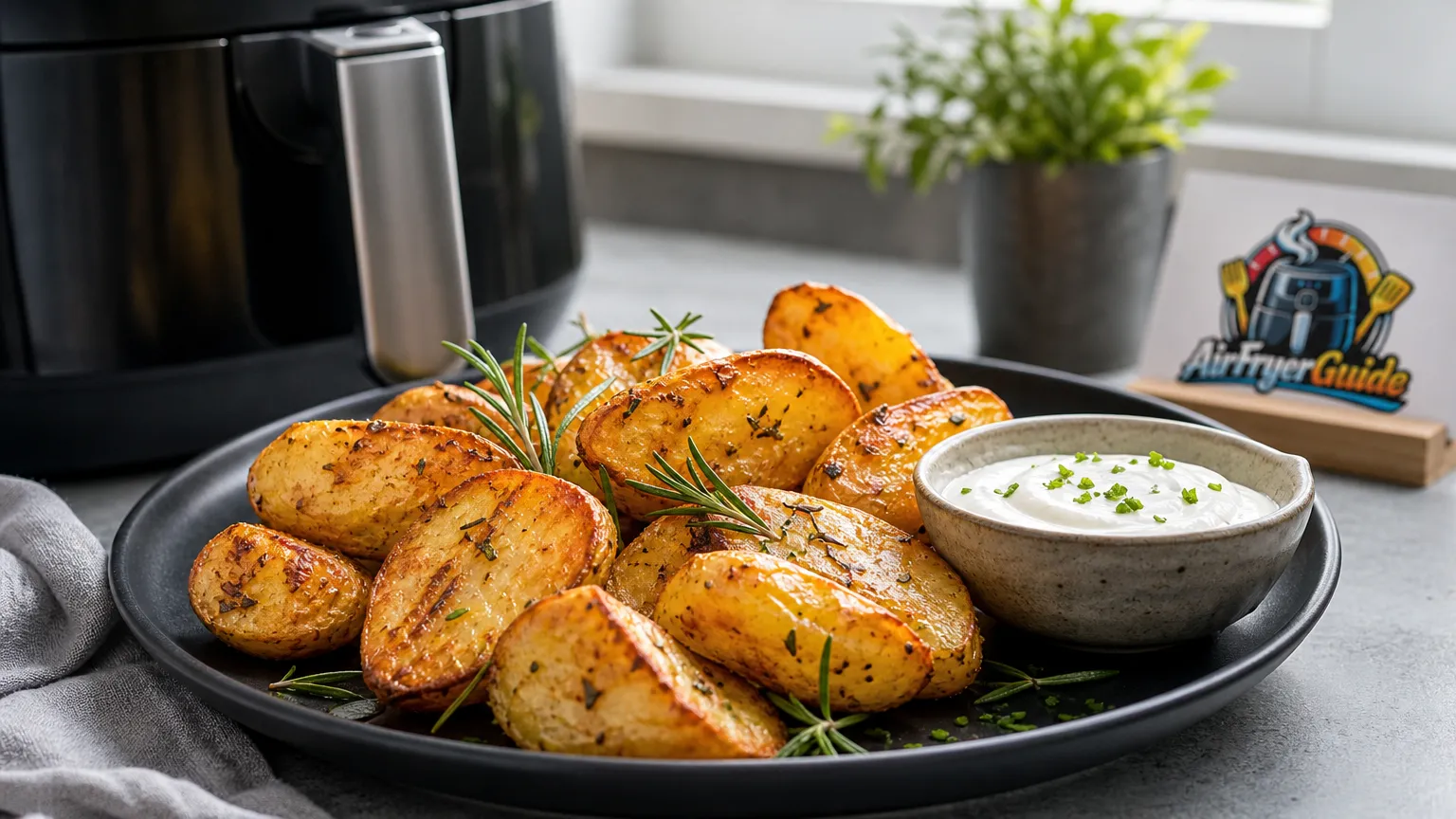 Rosmarinkartoffeln im Airfryer