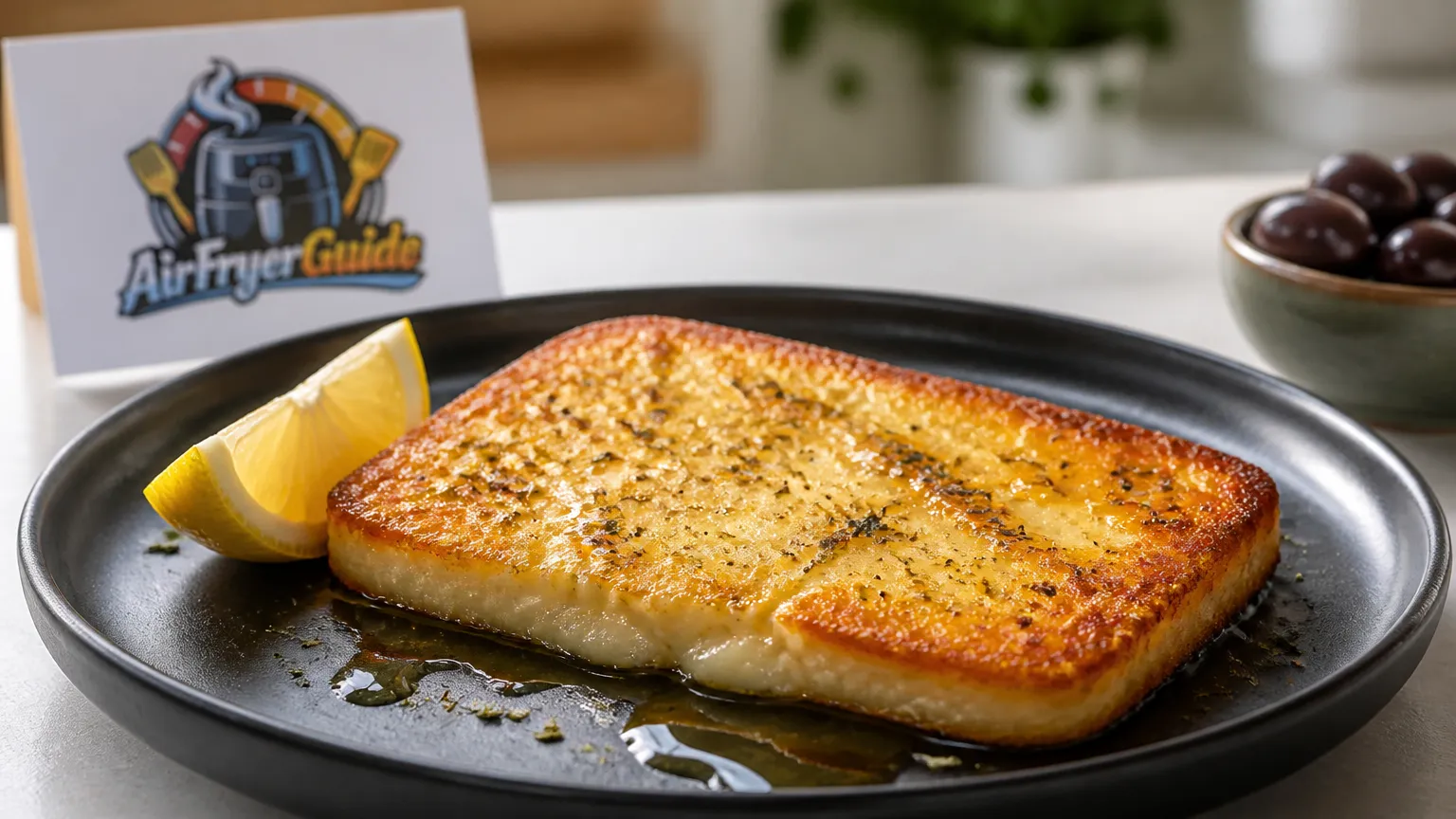 Saganaki im Airfryer