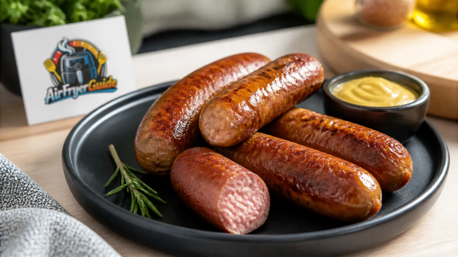 Salsiccia im Airfryer