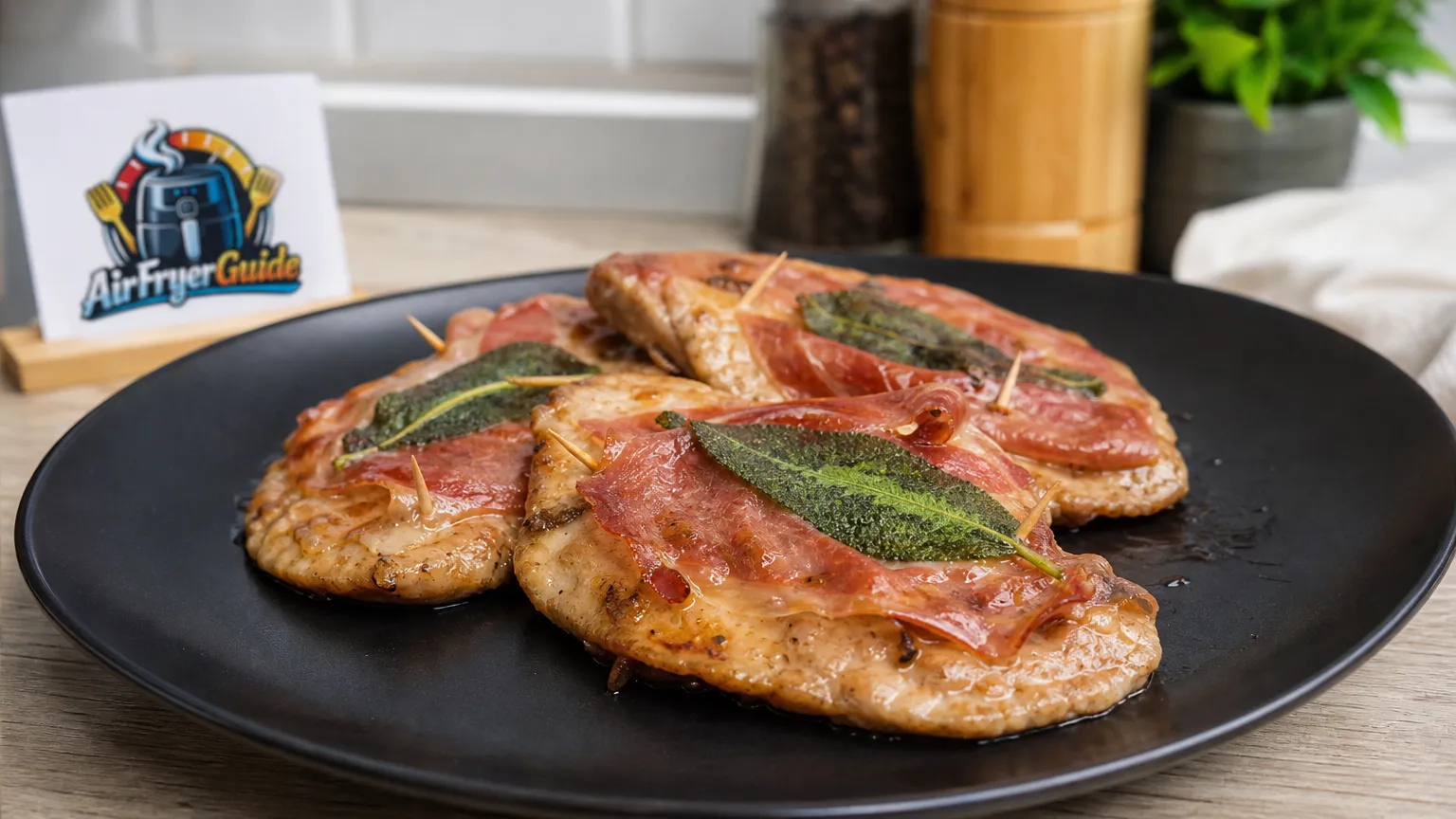 Saltimbocca alla Romana im Airfryer