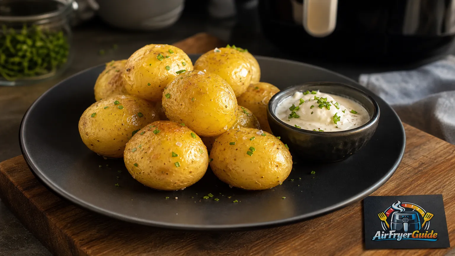 Salzkartoffeln im Airfryer