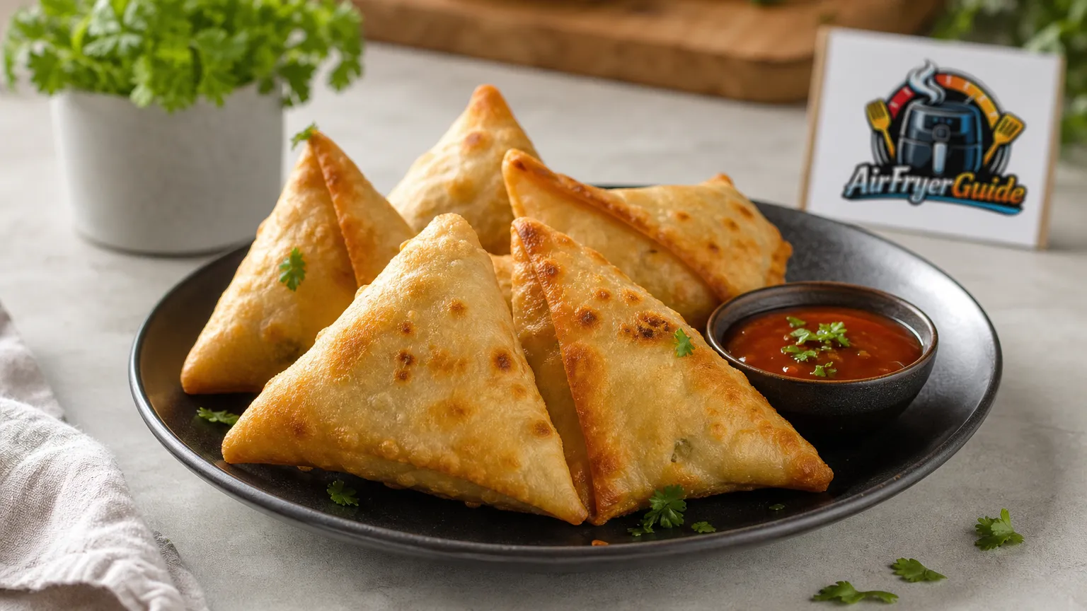 Samosas im Airfryer