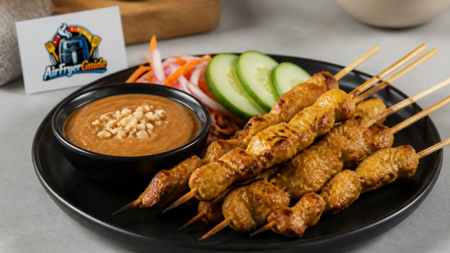 Satay im Airfryer