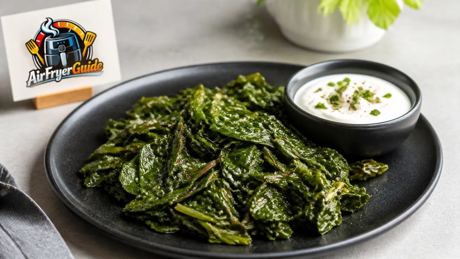 Sauerampfer im Airfryer