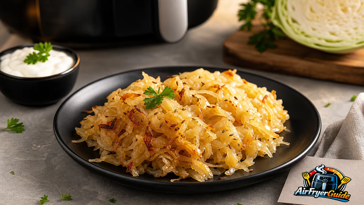 Sauerkraut im Airfryer
