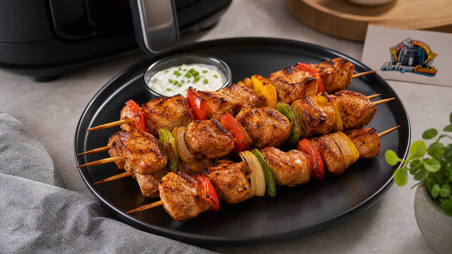 Schaschlik im Airfryer