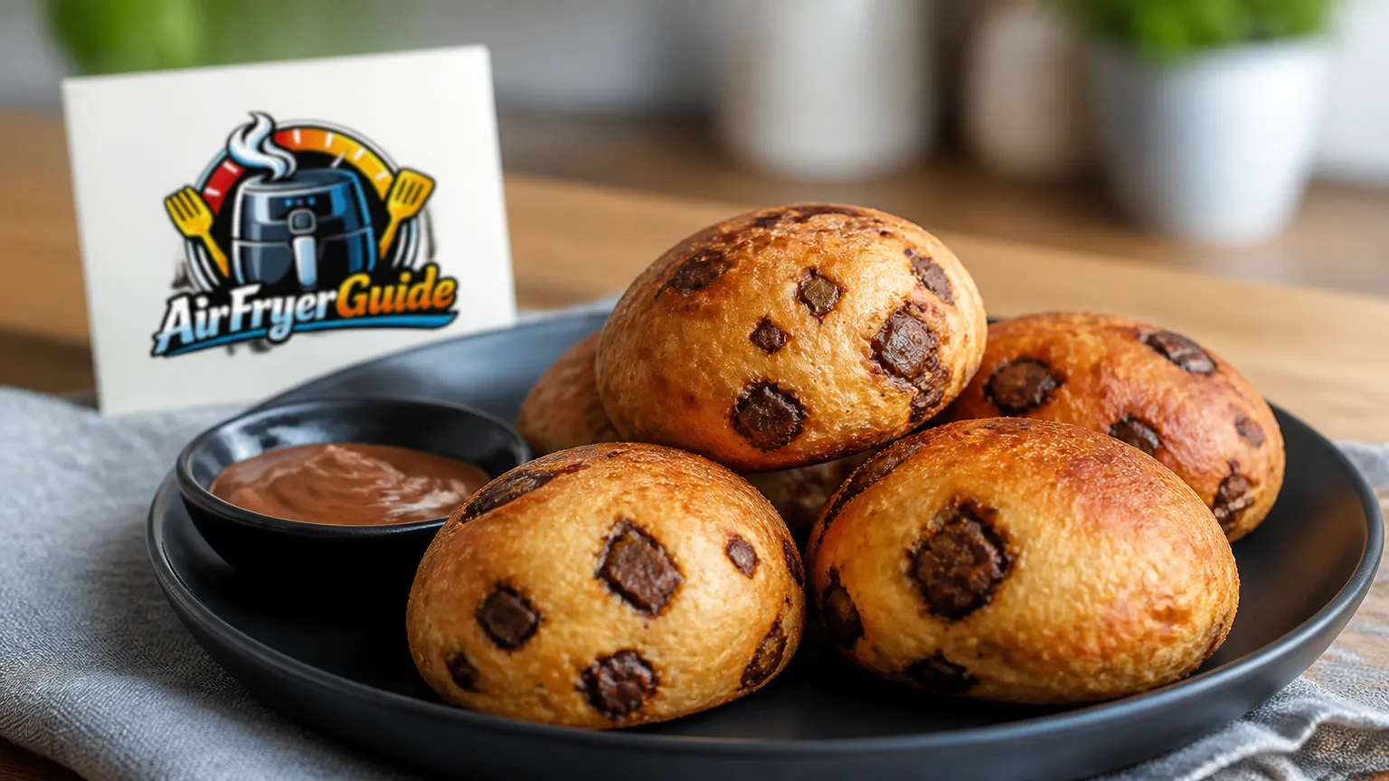 Schokobrötchen im Airfryer