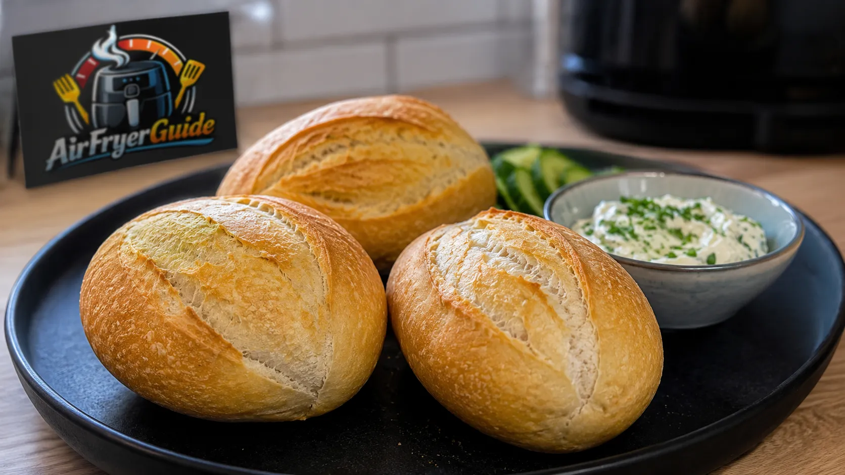 Schrippe im Airfryer