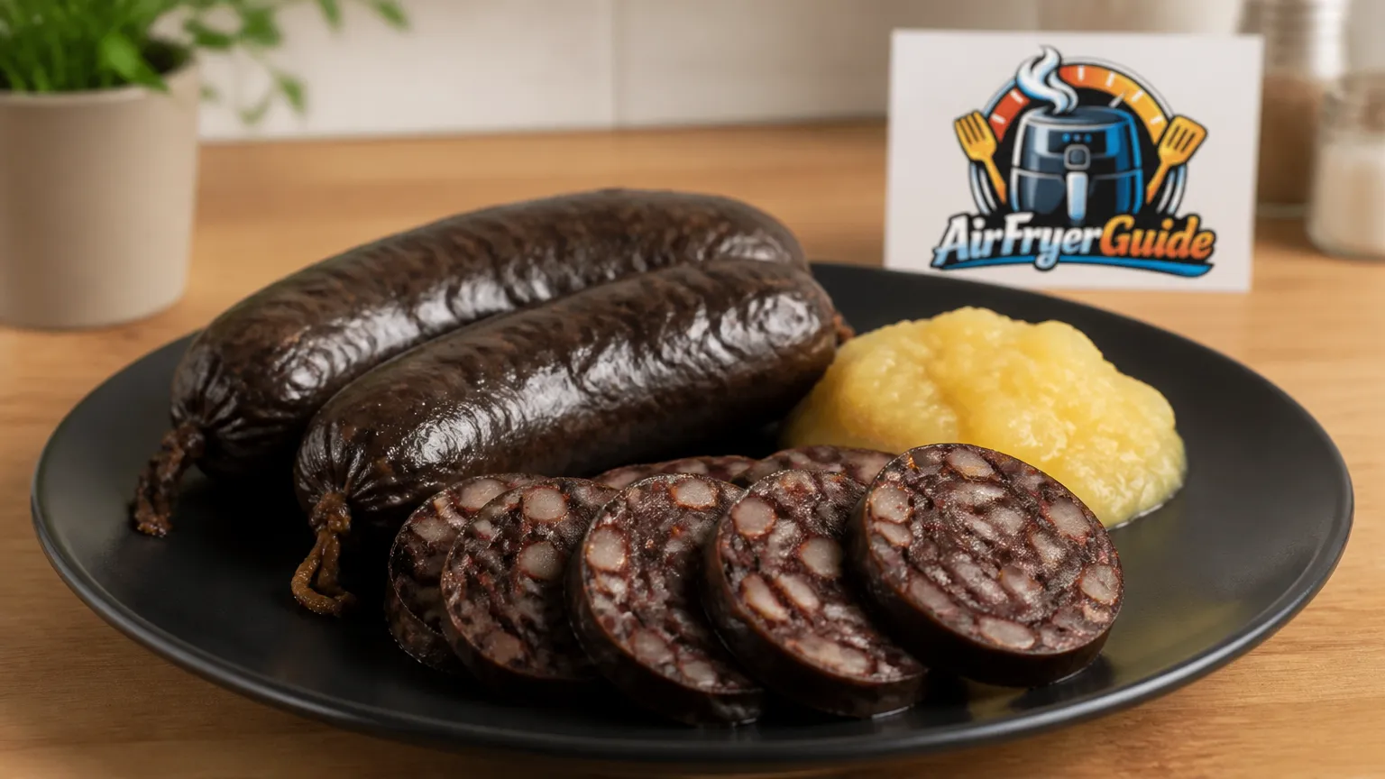Schwarzwurst im Airfryer