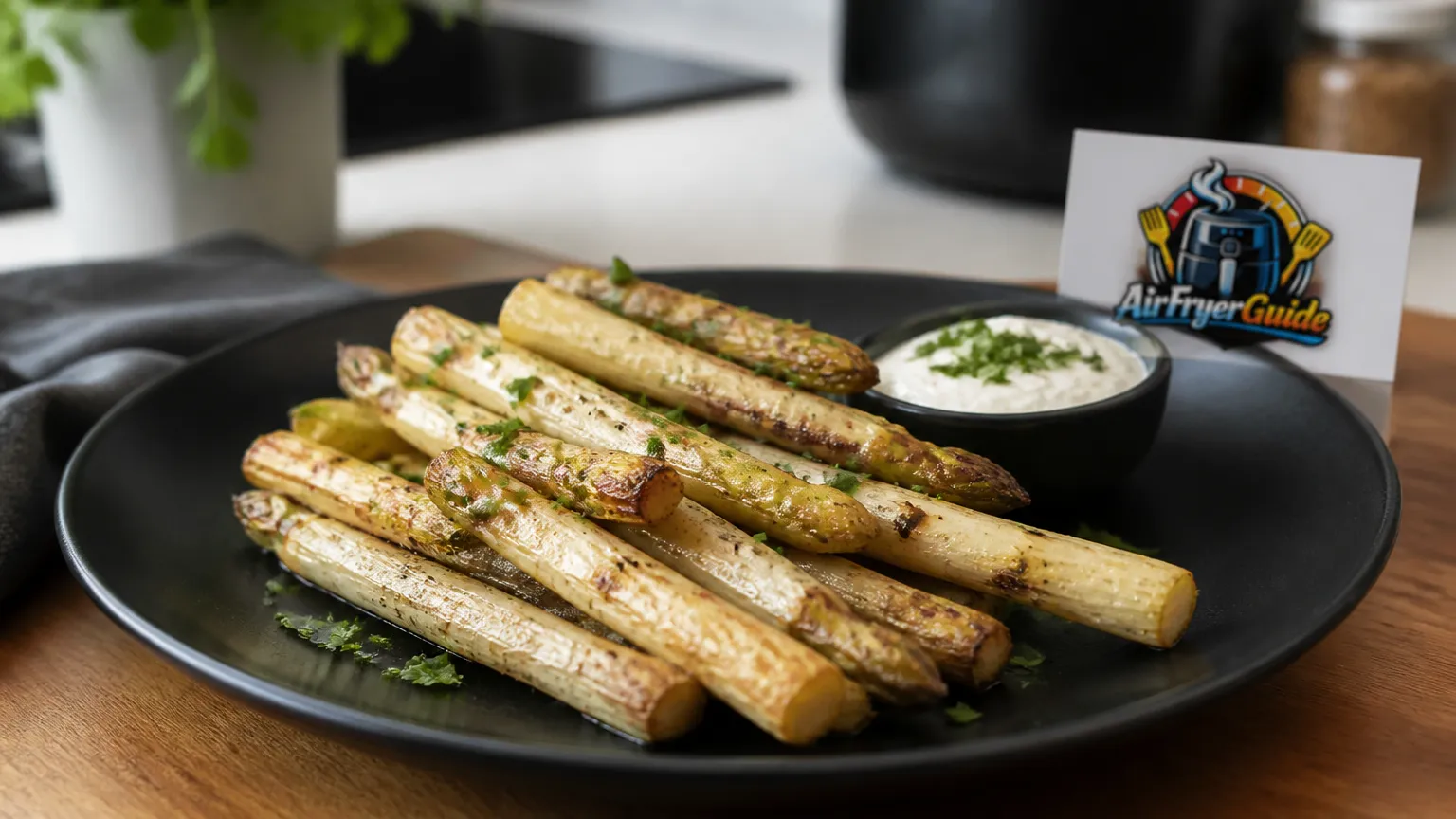 Schwarzwurzel im Airfryer
