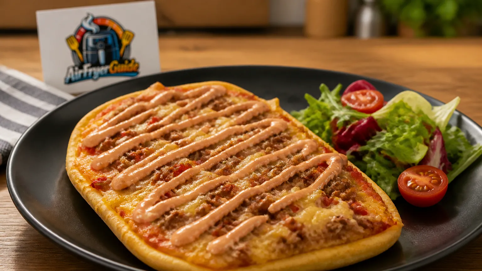 Schwedenpizza im Airfryer