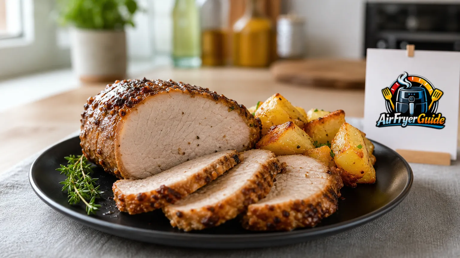 Schweinebraten im Airfryer