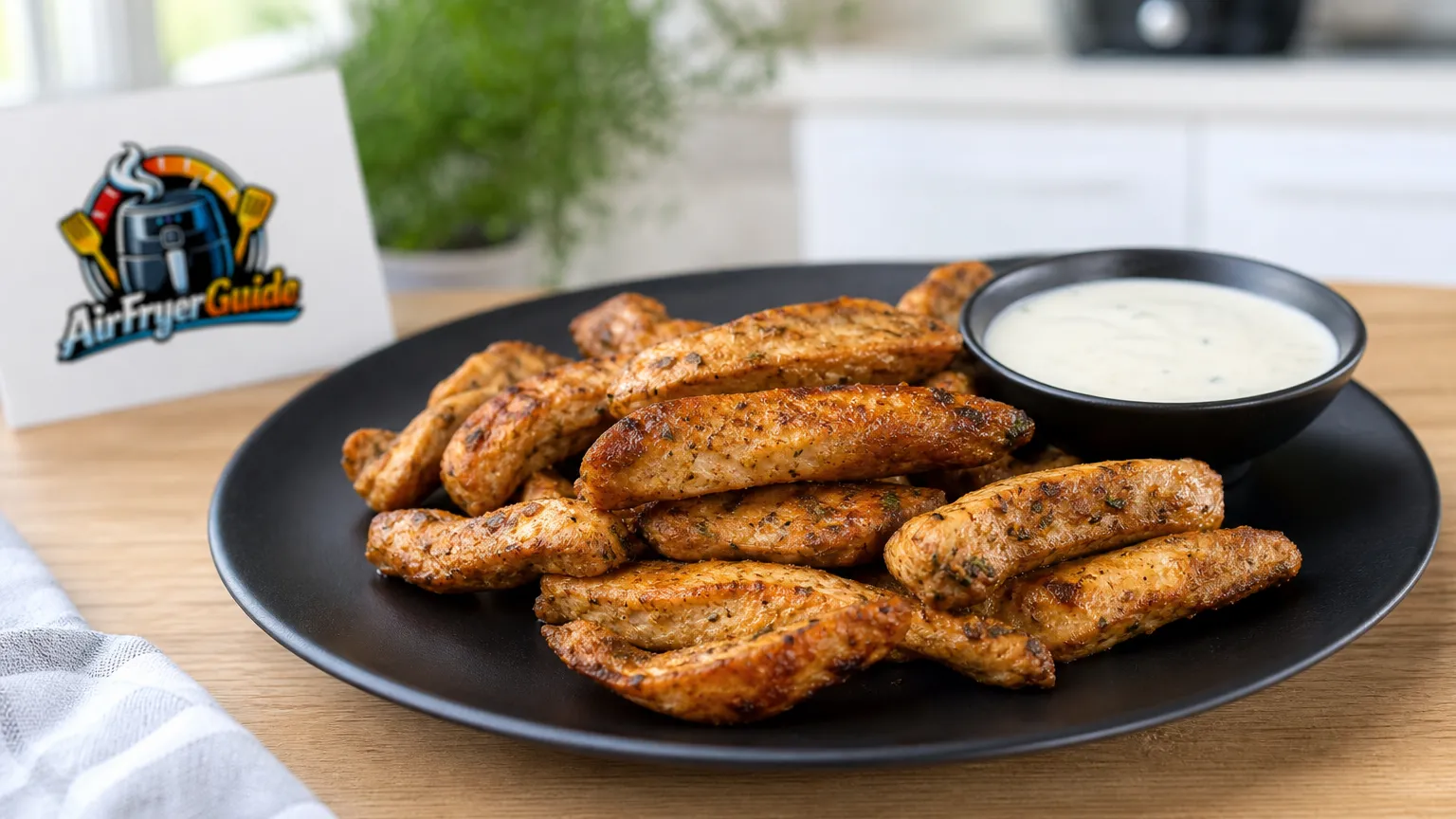 Schweinefiletstreifen im Airfryer
