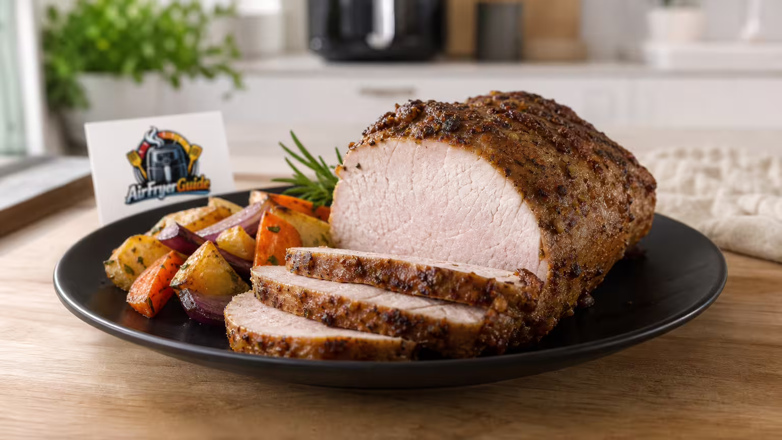 Schweinenuss im Airfryer