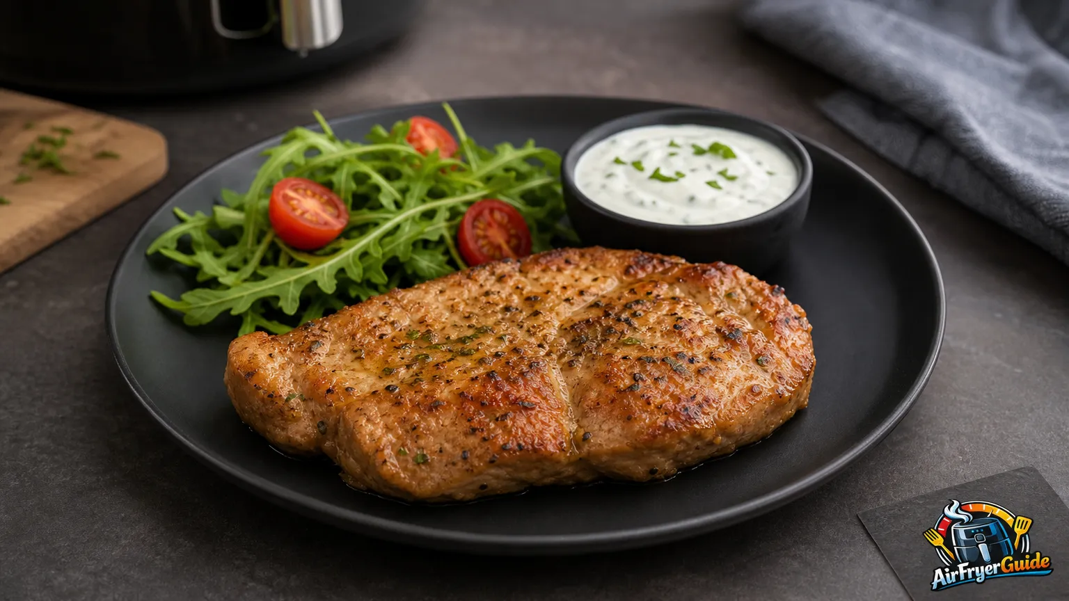 Schweinerückensteak im Airfryer