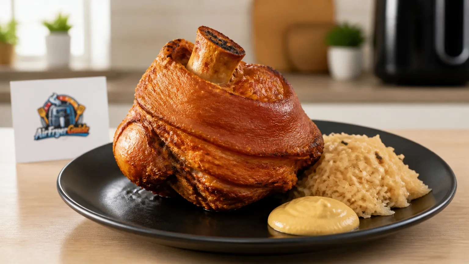 Schweinsstelze im Airfryer