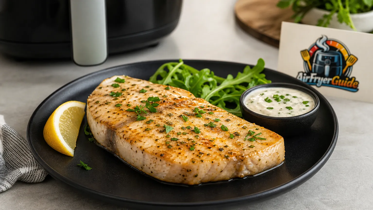 Schwertfisch im Airfryer