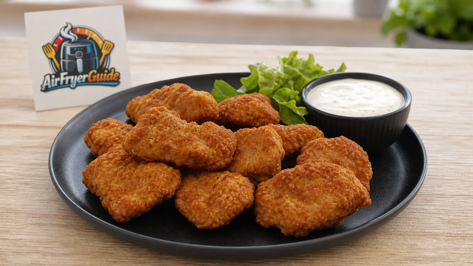 Seitan Nuggets (Kühlware) im Airfryer