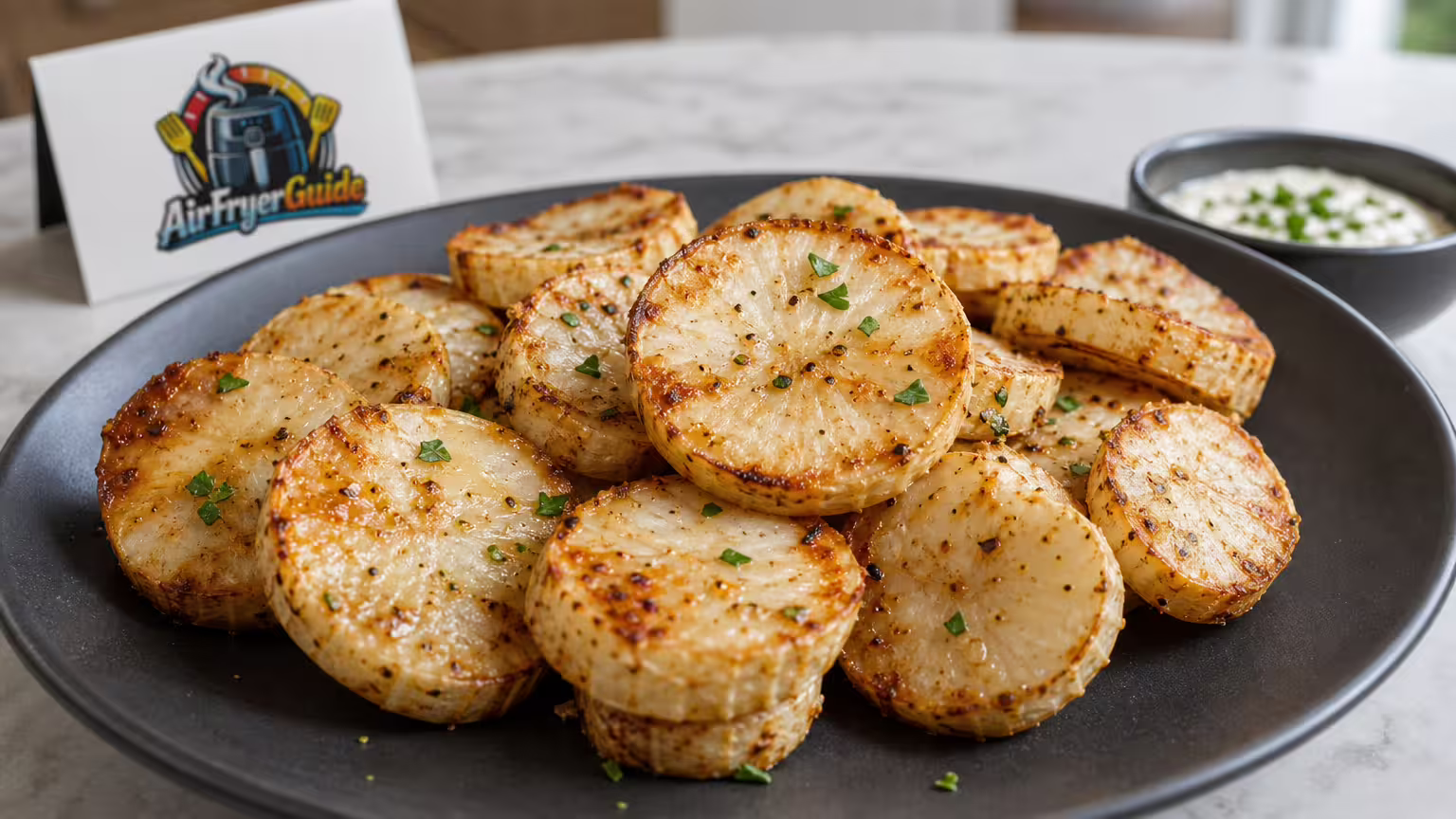 Sellerie (Scheiben) im Airfryer