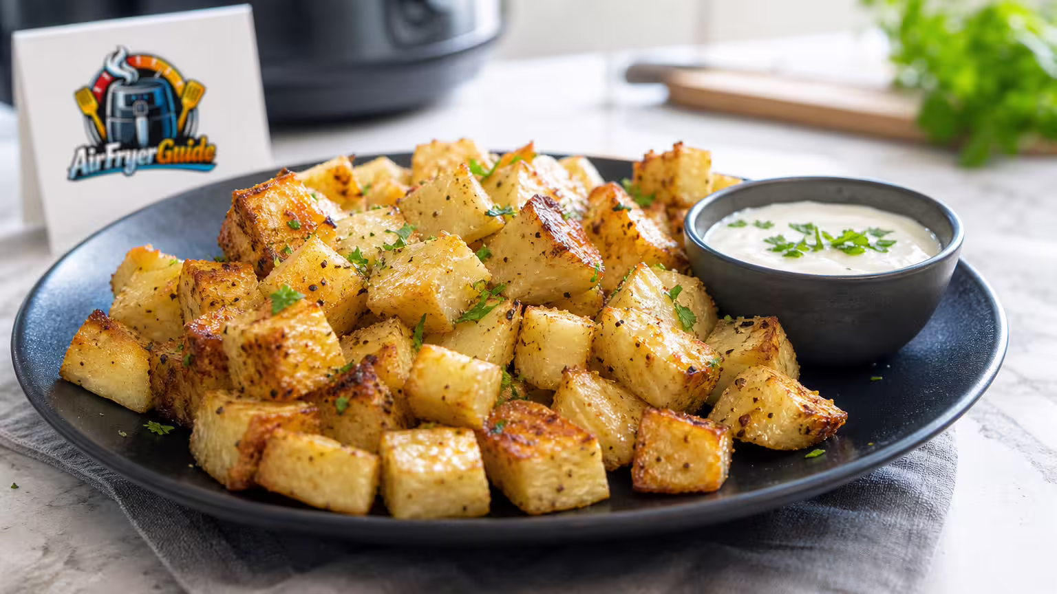 Sellerie (Würfel) im Airfryer