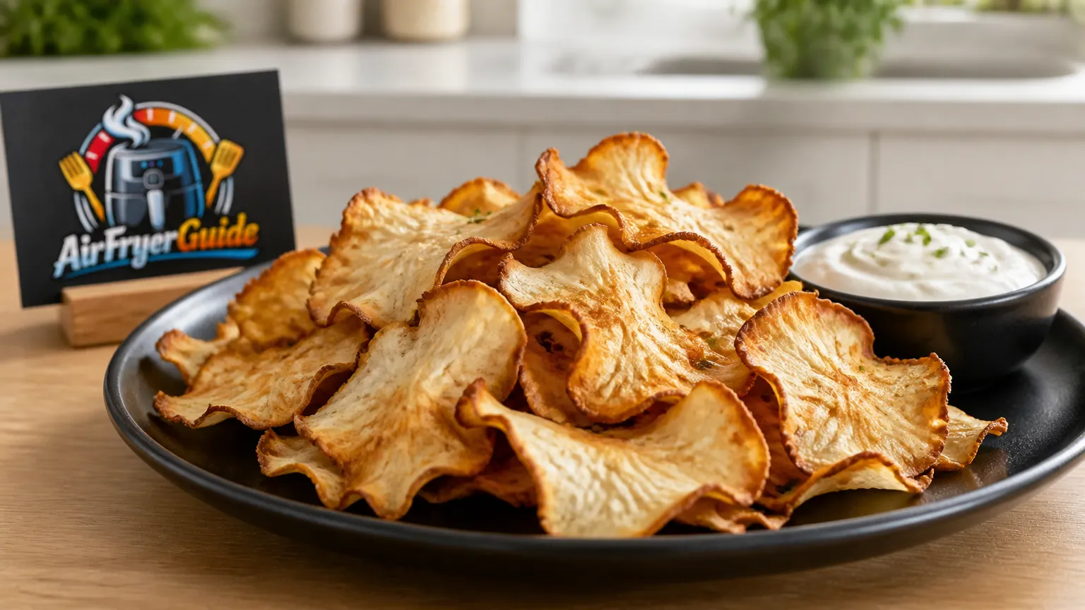Selleriechips im Airfryer