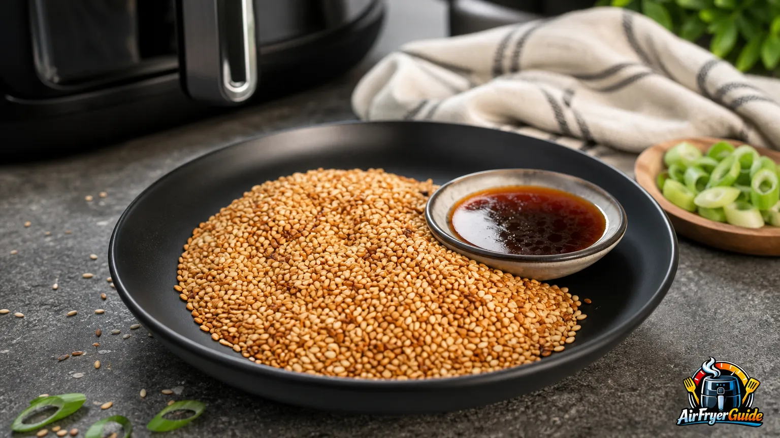 Sesam rösten im Airfryer