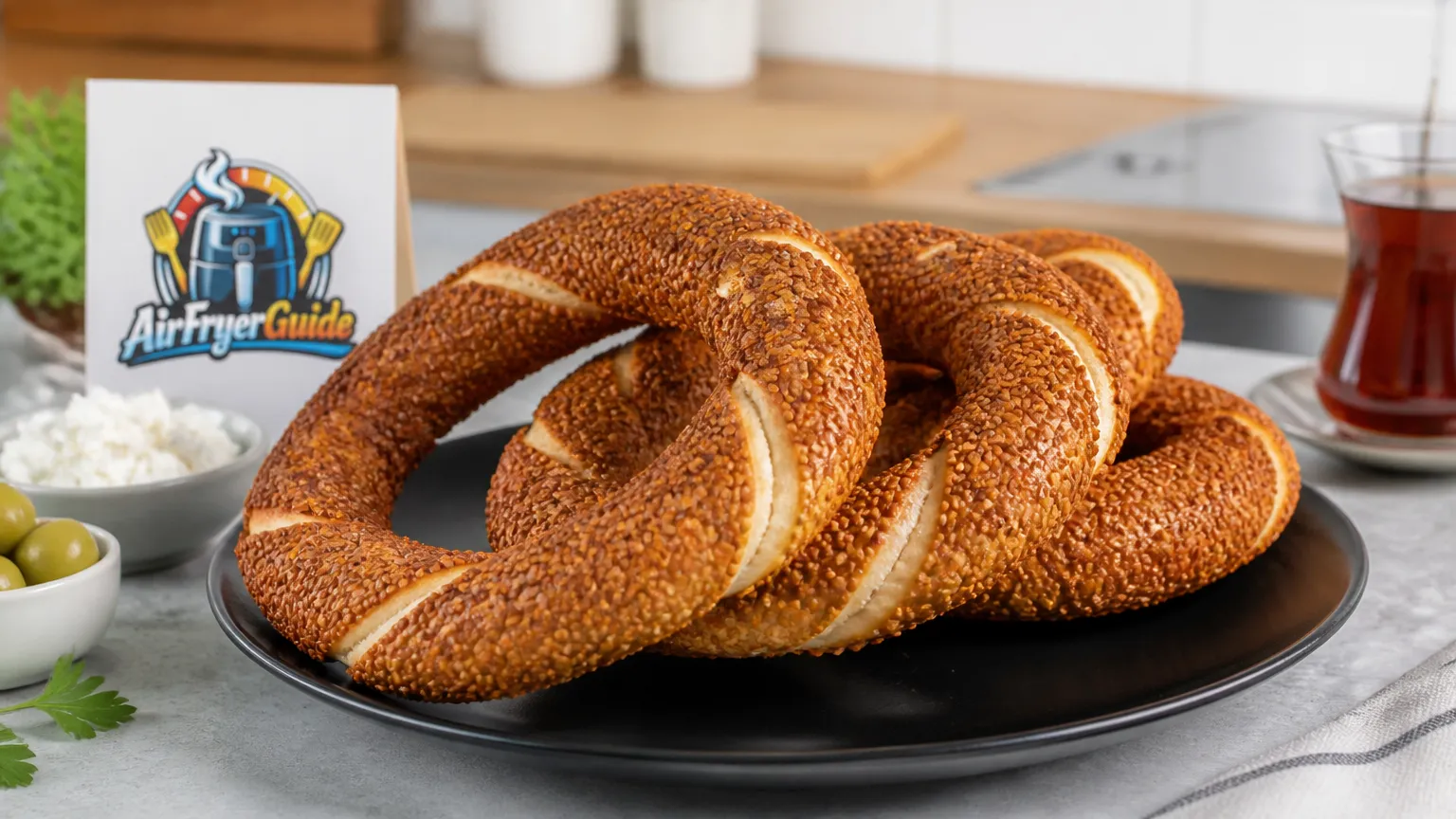 Simit im Airfryer