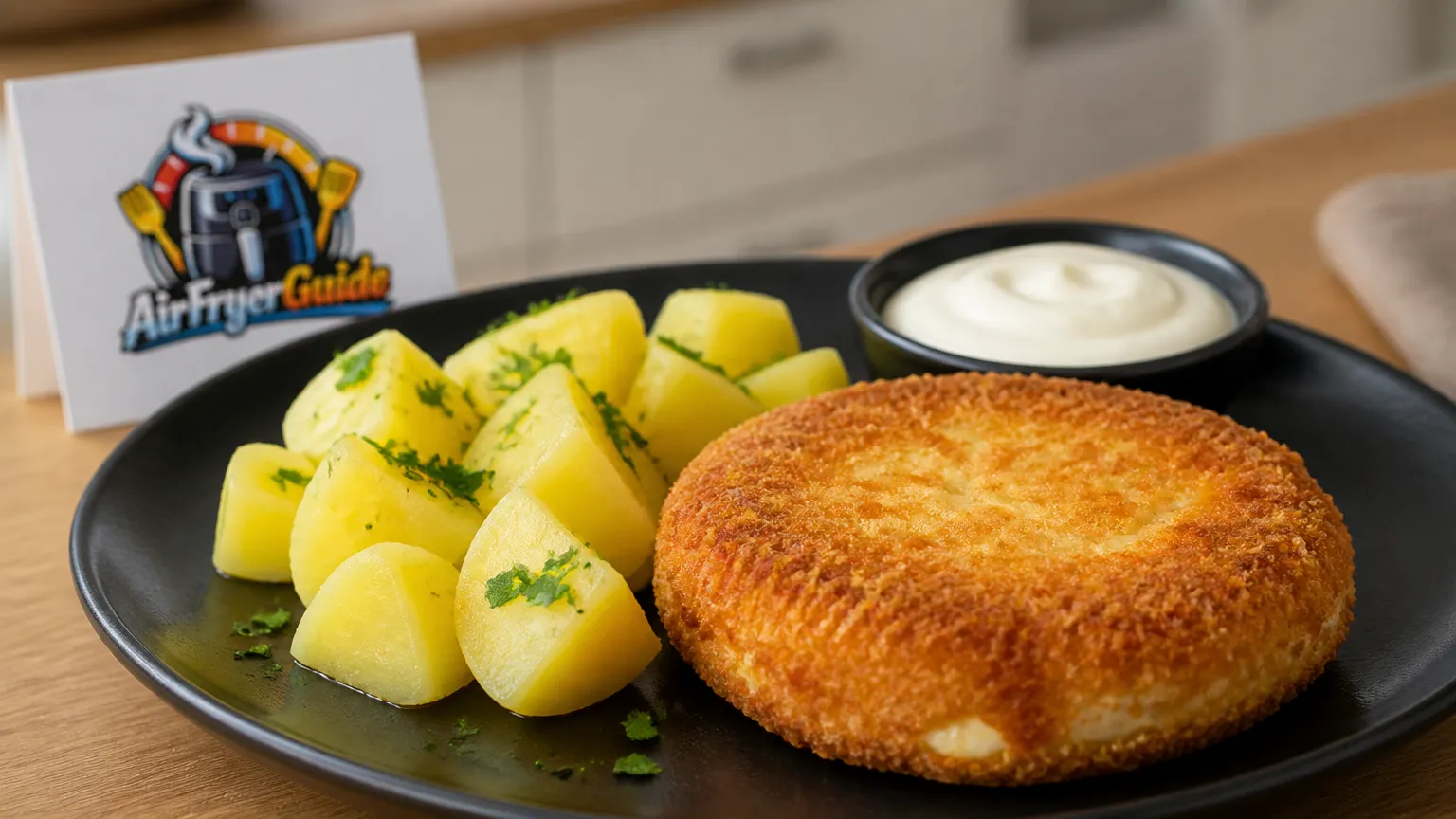 Smažený Hermelín (TK) im Airfryer