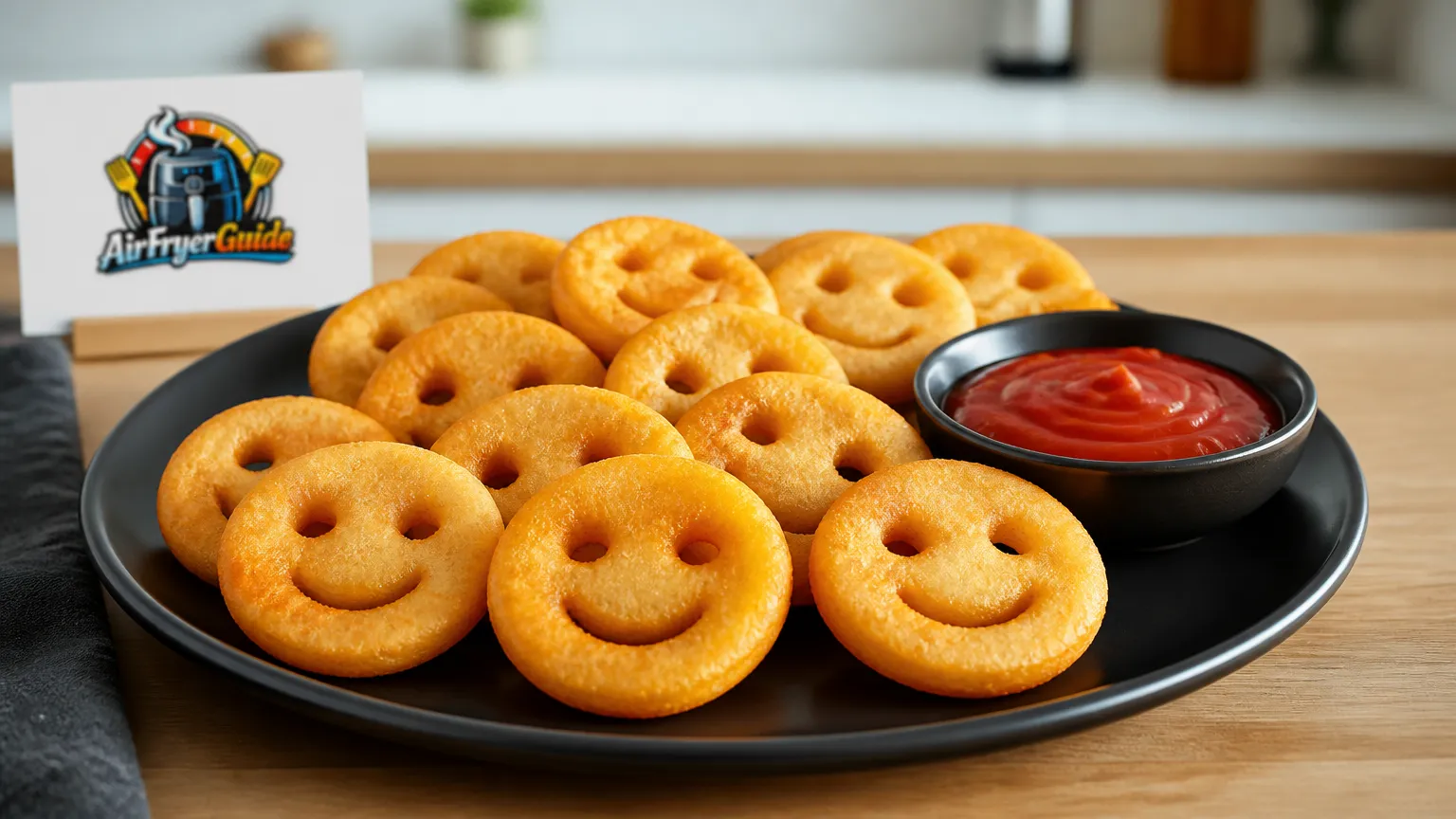 Smile Fries (TK) im Airfryer