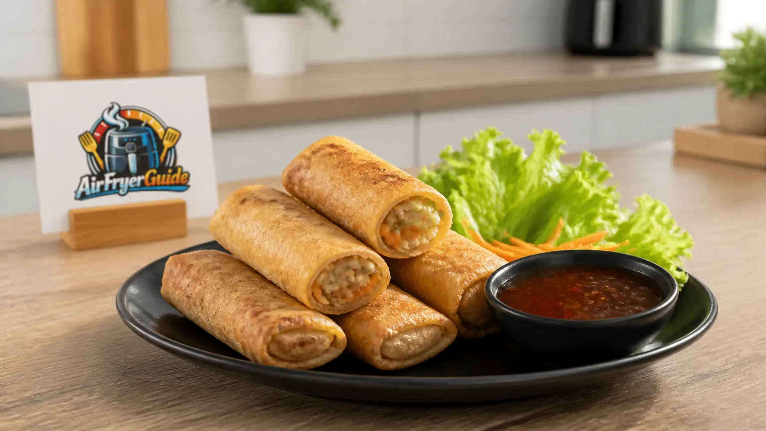Sommerrollen im Airfryer