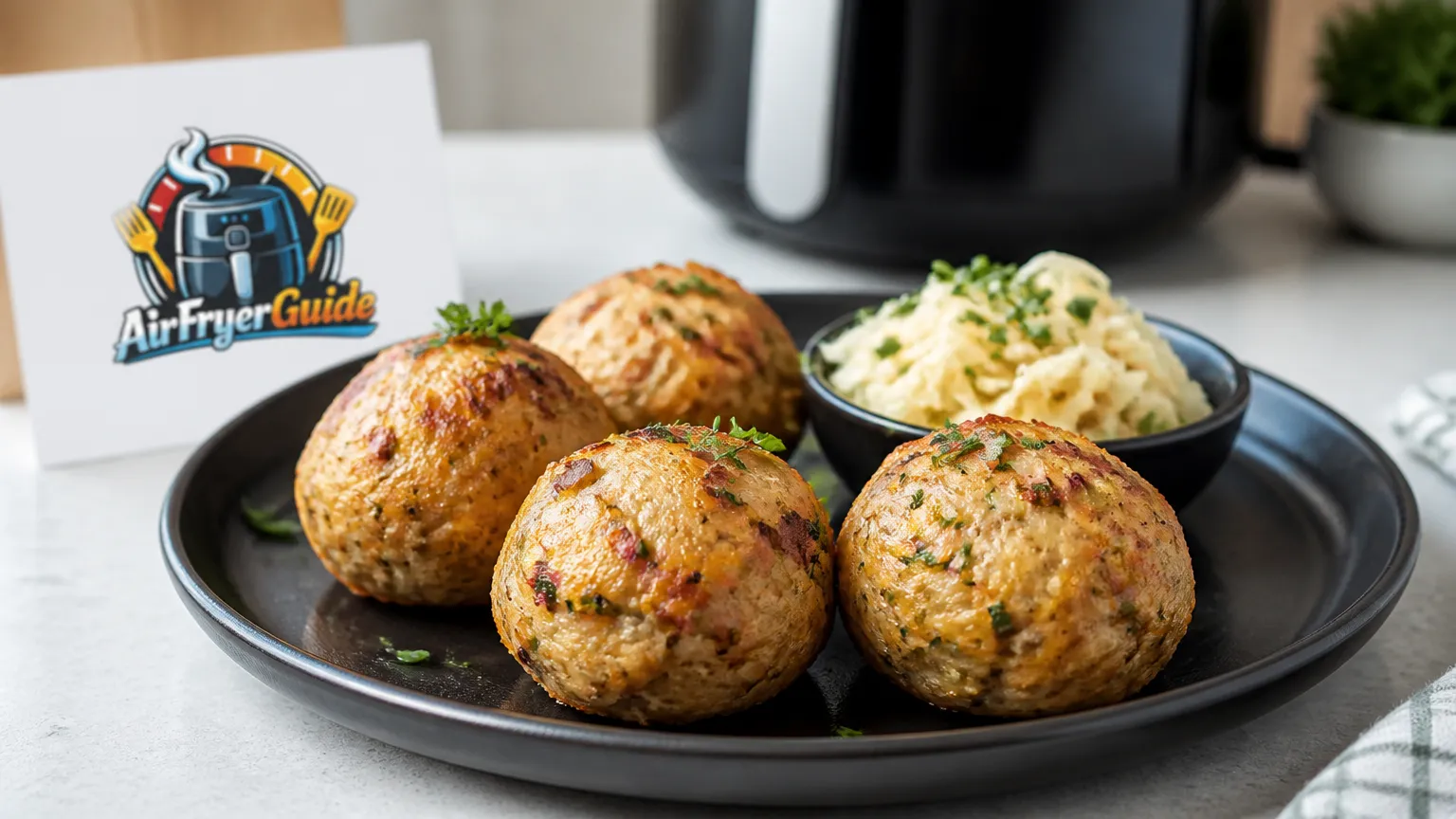 Speckknödel im Airfryer