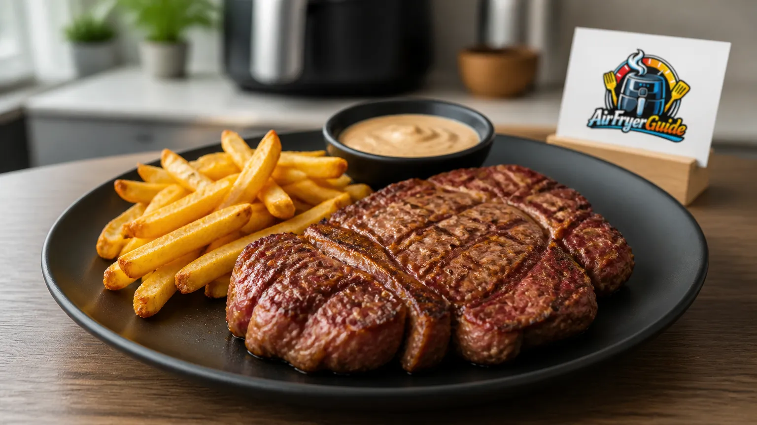 Spider Steak im Airfryer