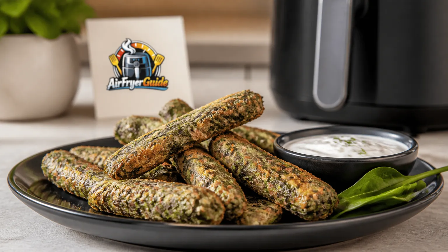 Spinat Sticks (TK) im Airfryer
