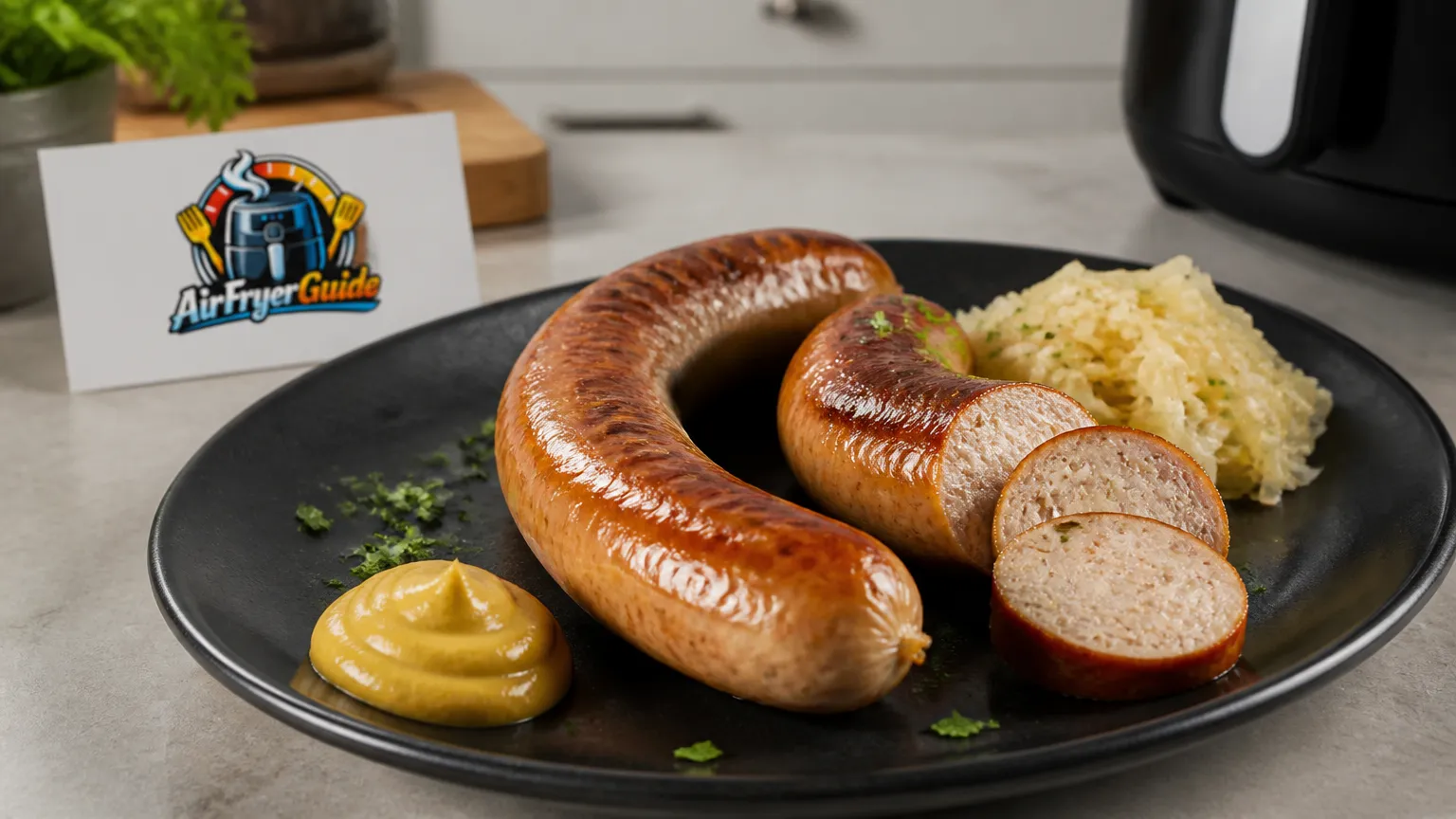 St. Galler Bratwurst im Airfryer
