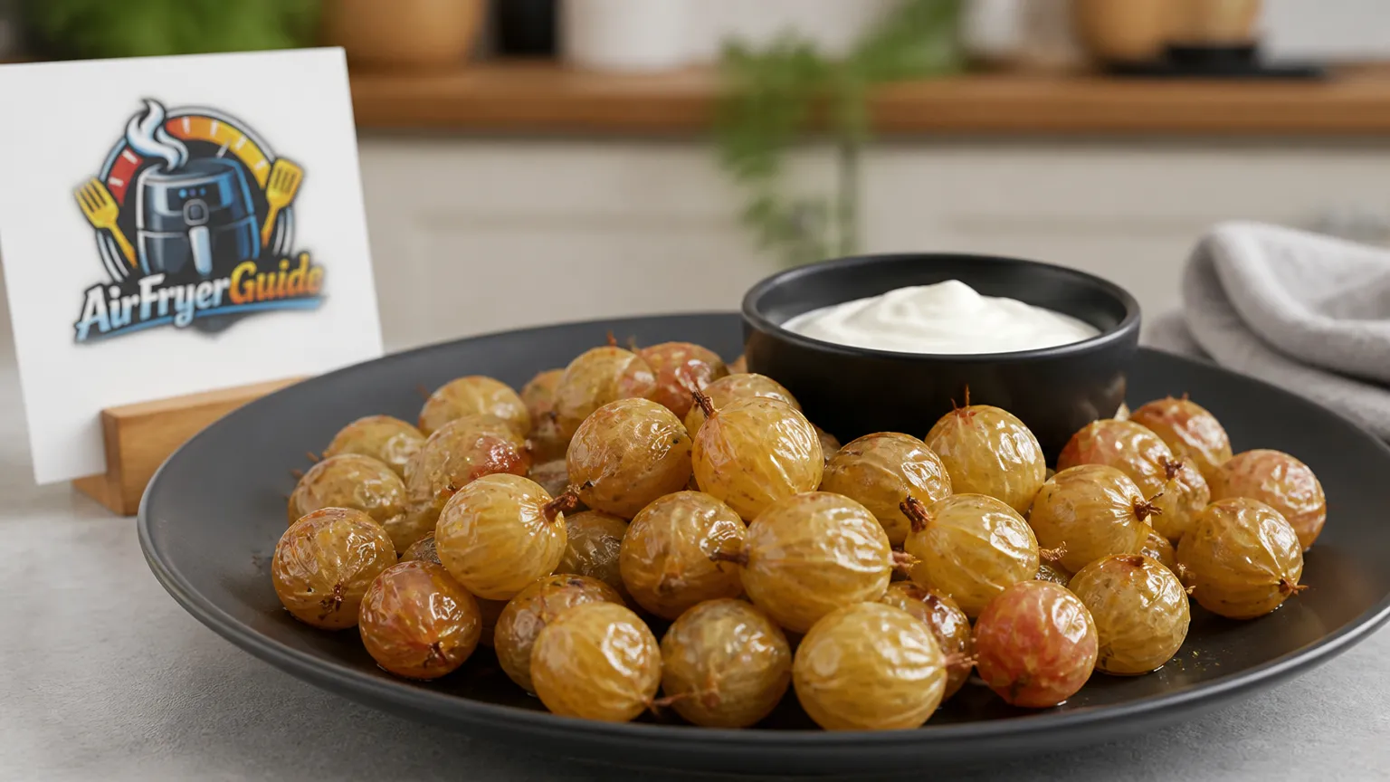 Stachelbeeren im Airfryer