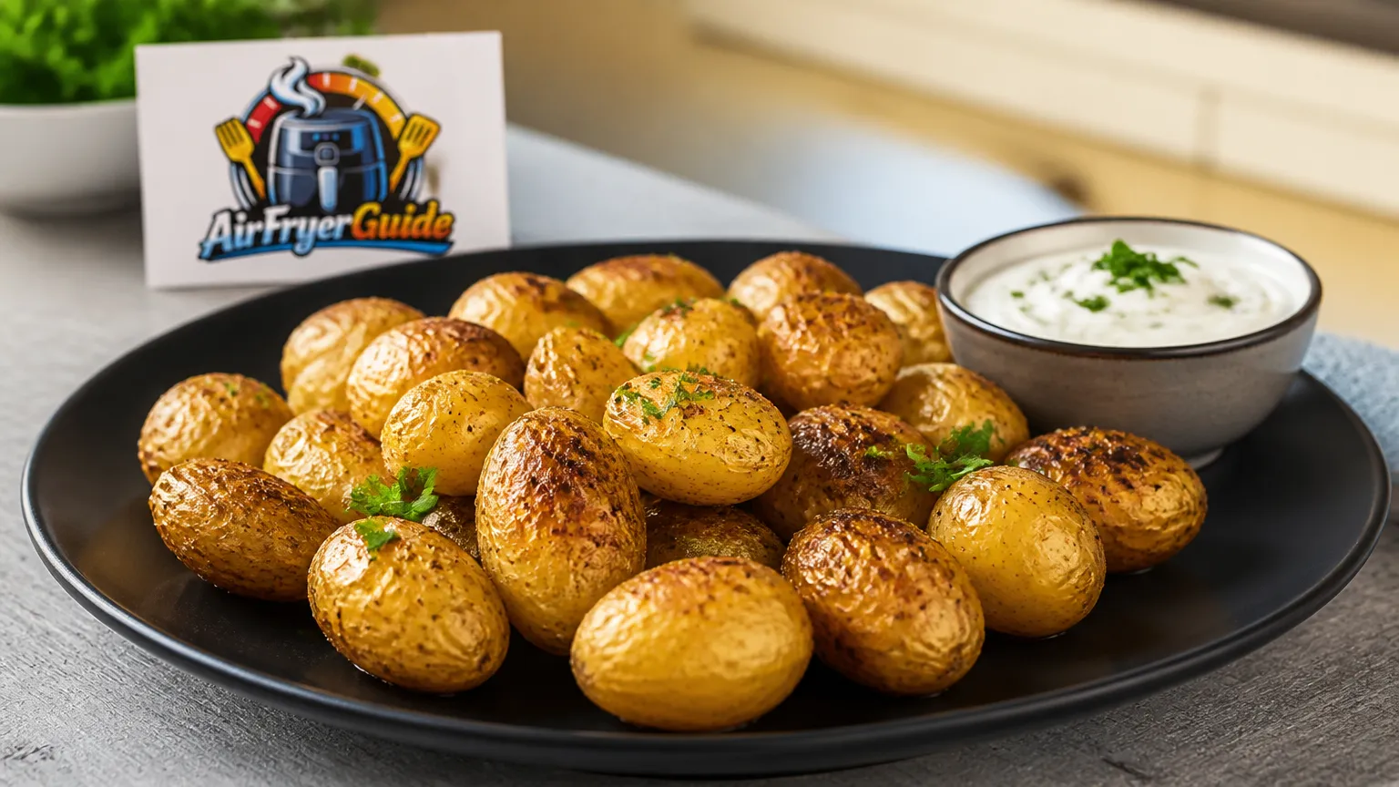 Stäerzelen aufwärmen im Airfryer
