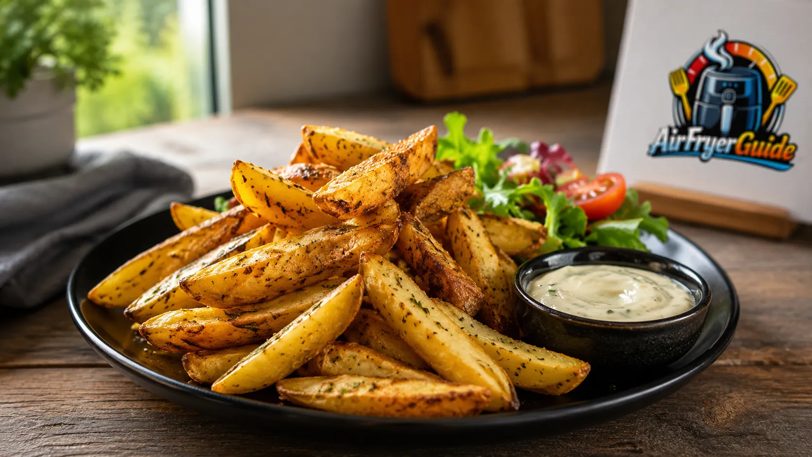 Pommes dick (TK) im Airfryer