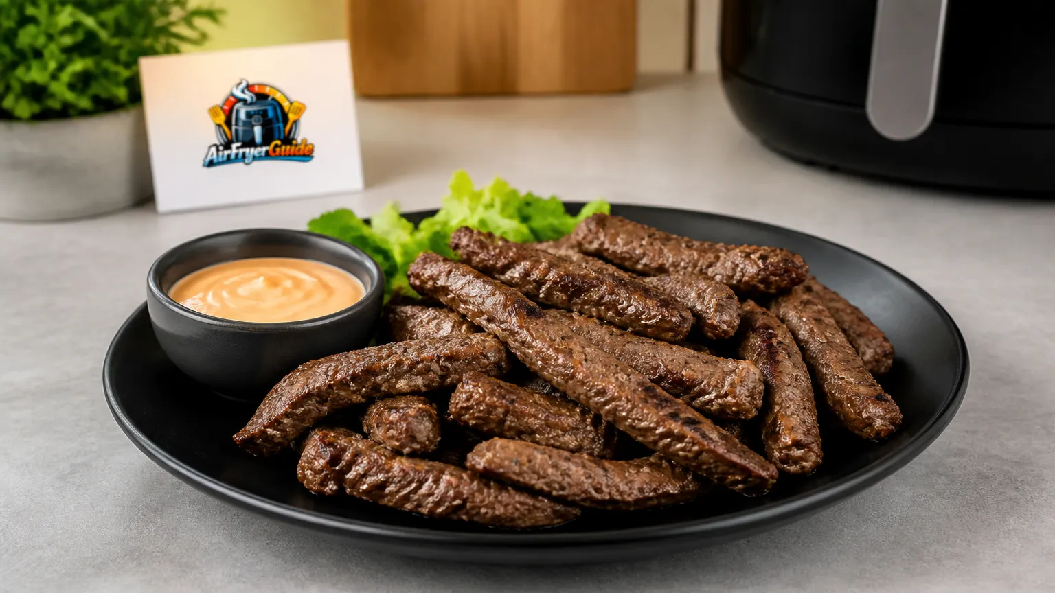 Steakstreifen im Airfryer