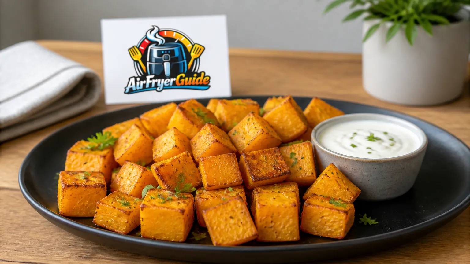 Steckrüben im Airfryer