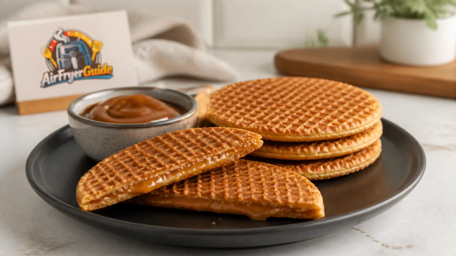 Stroopwafel im Airfryer