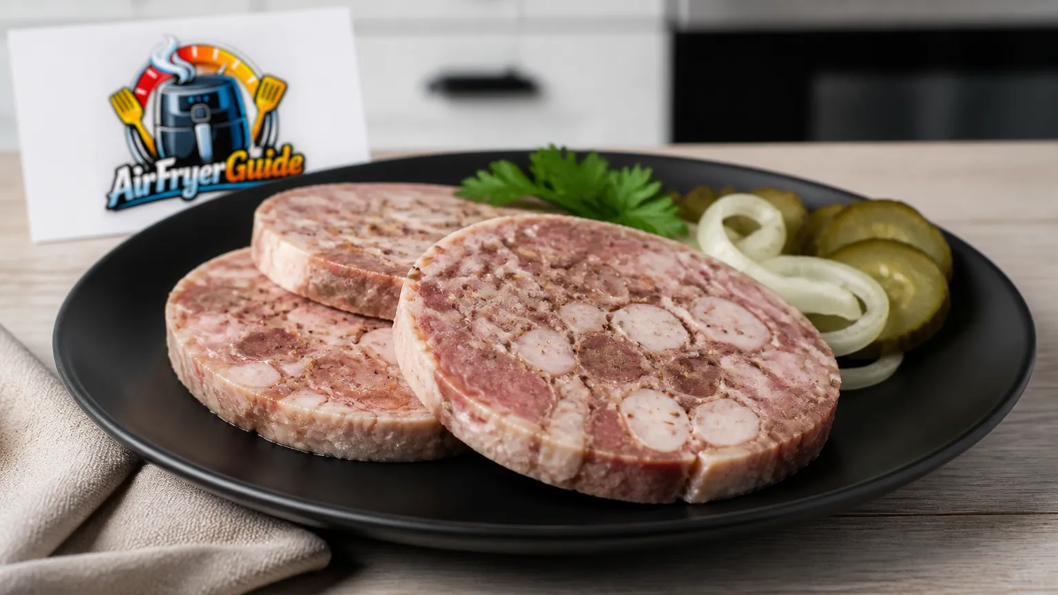 Sülzwurst im Airfryer