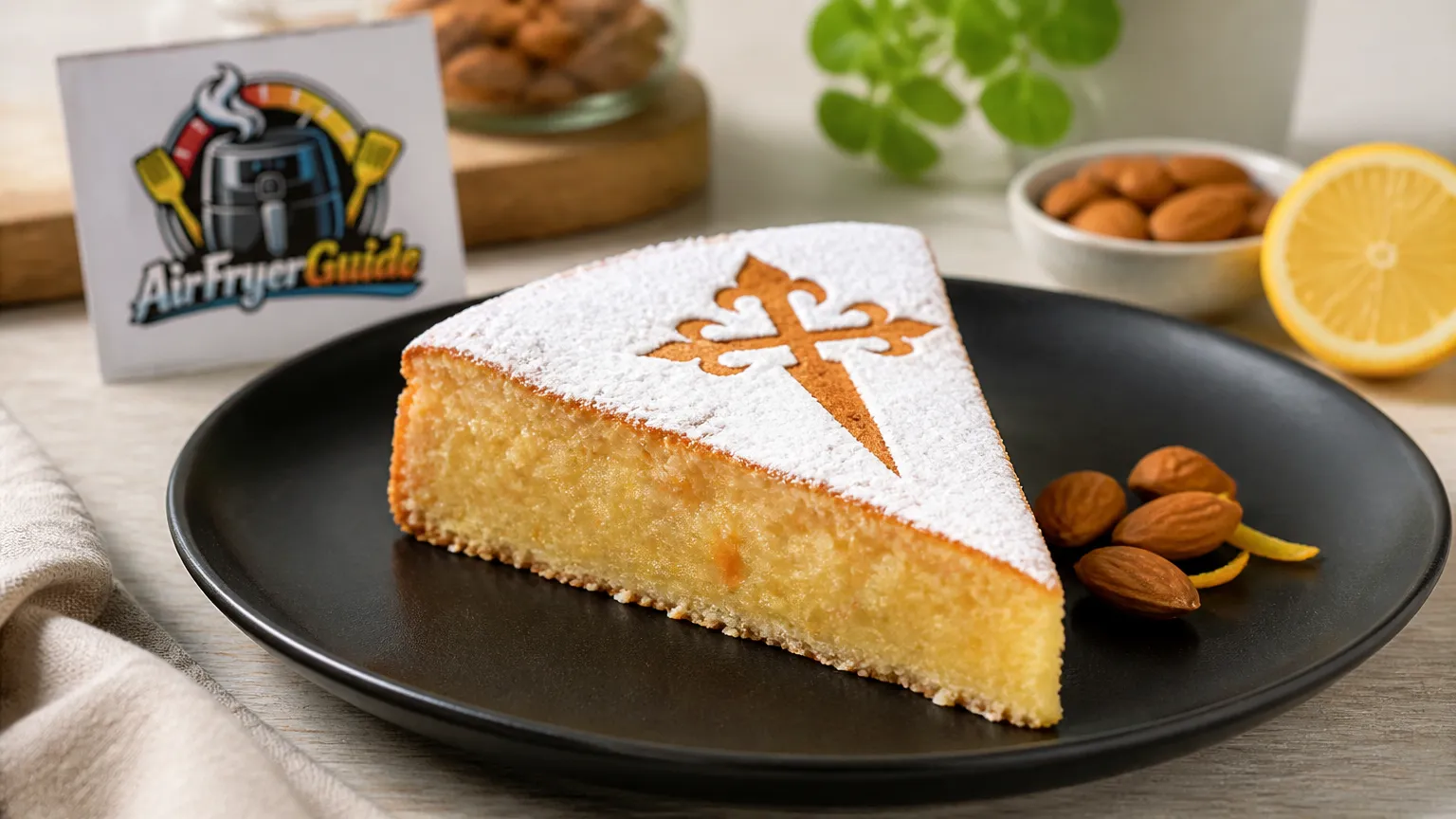 Tarta de Santiago im Airfryer