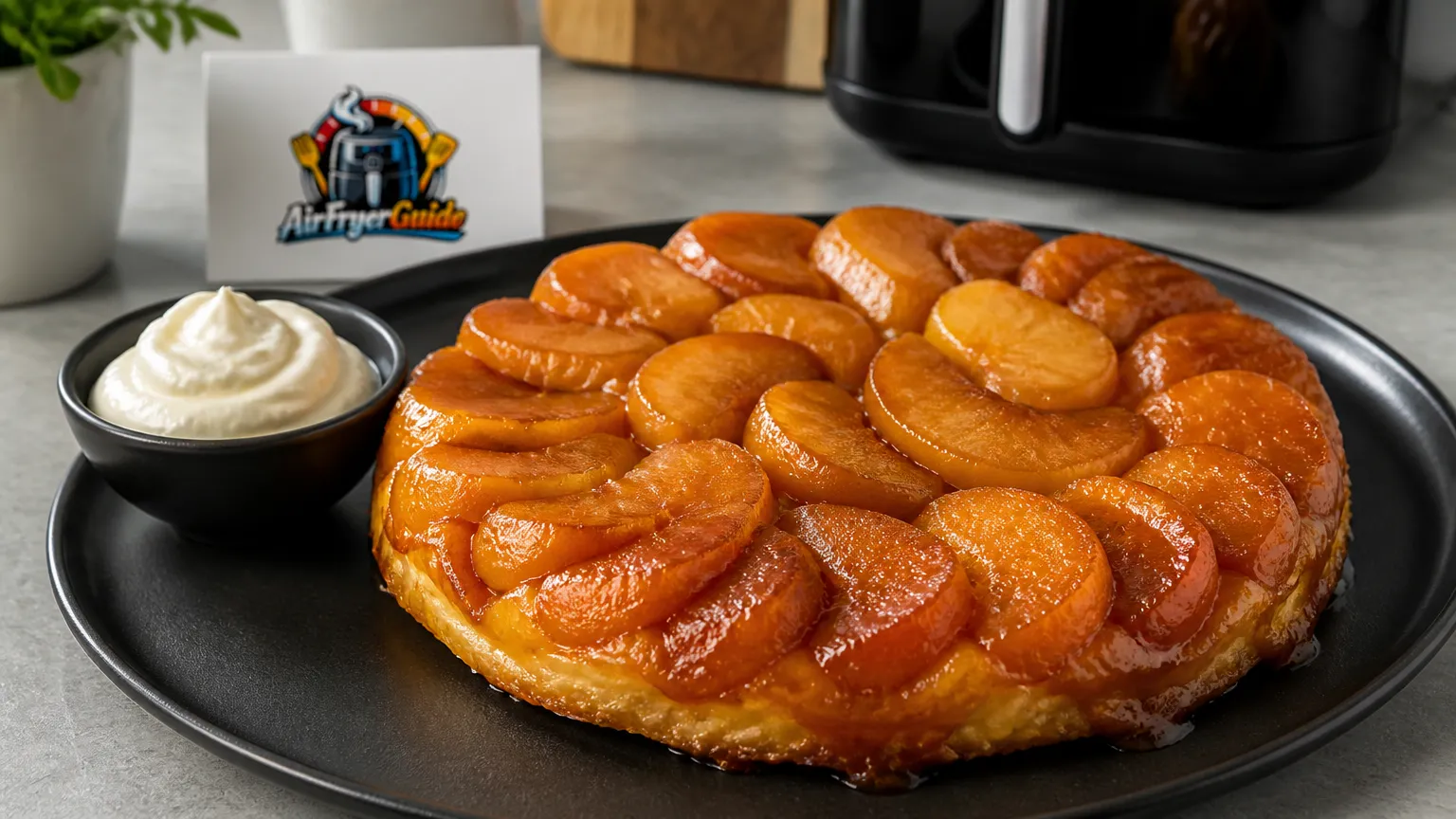 Tarte Tatin im Airfryer