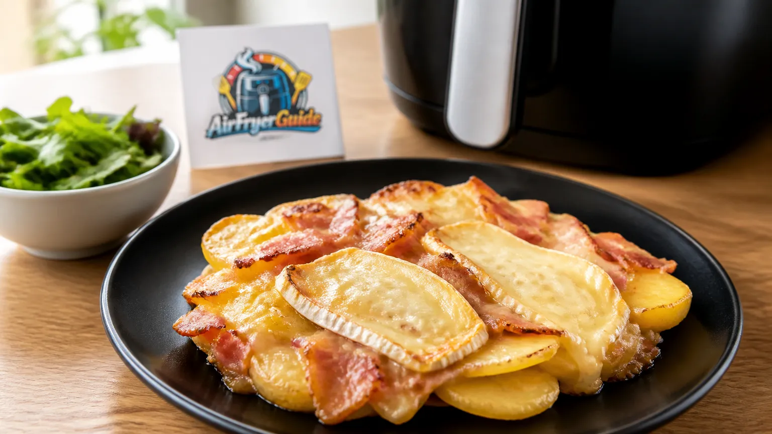 Tartiflette aufwärmen im Airfryer