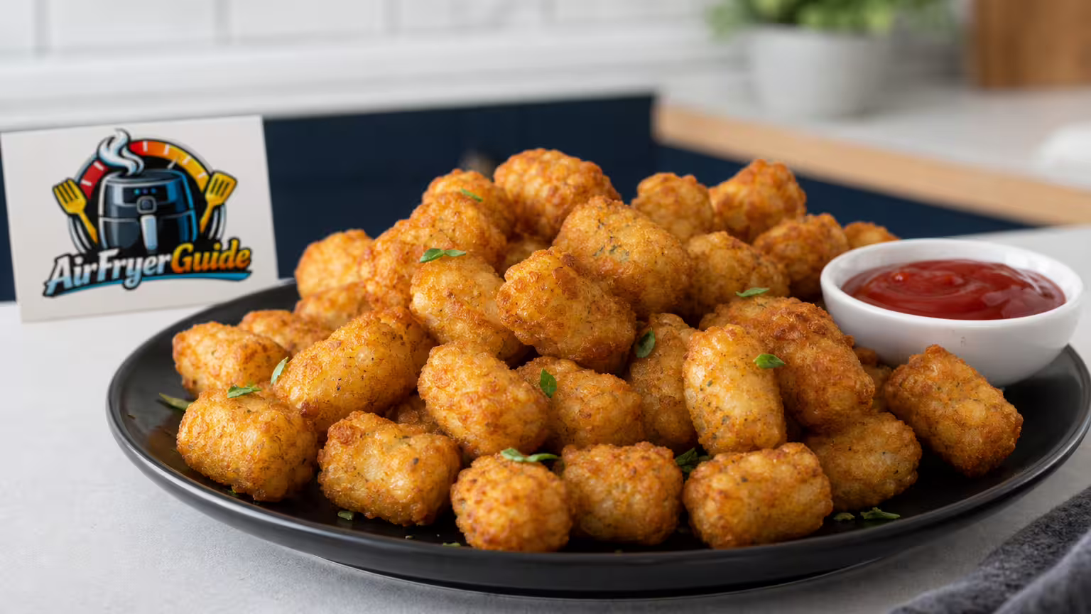 Tater Tots im Airfryer - Serviervorschlag