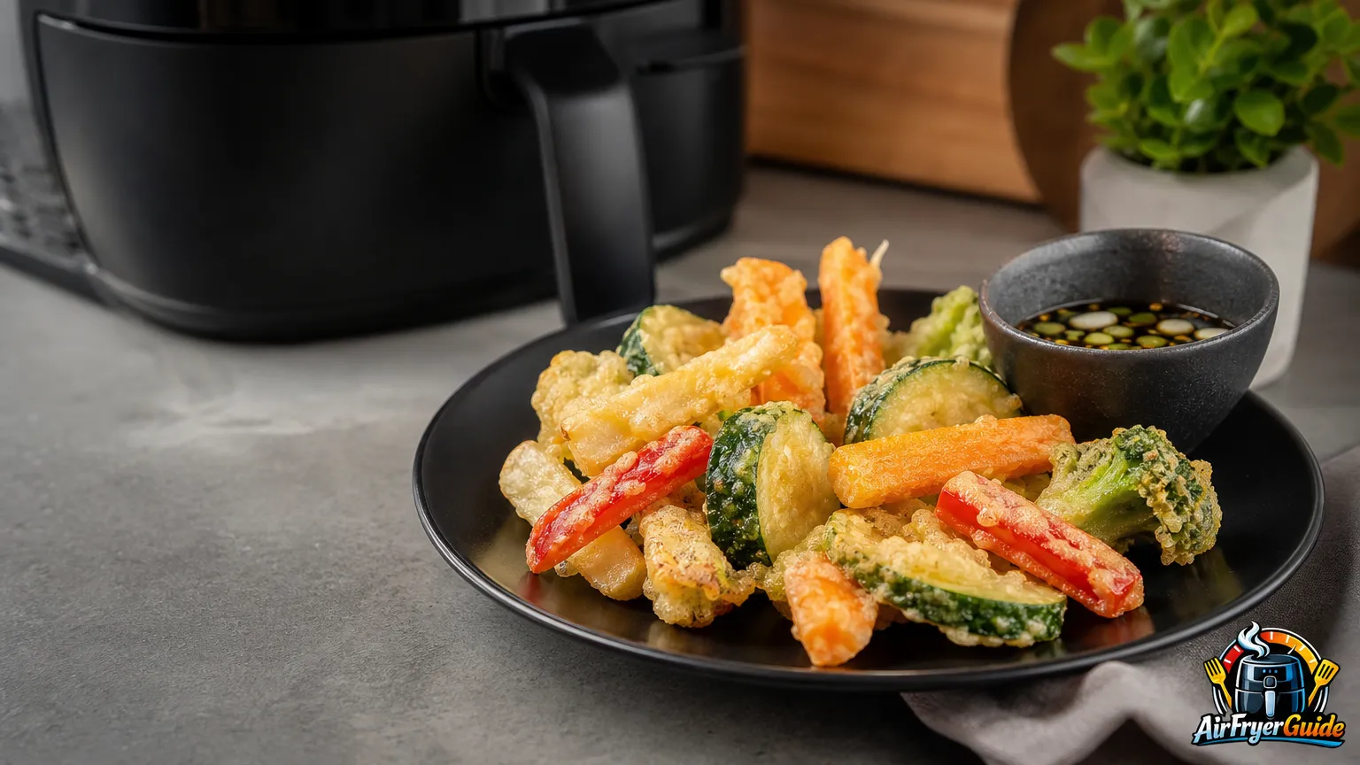 Tempura Gemüse im Airfryer