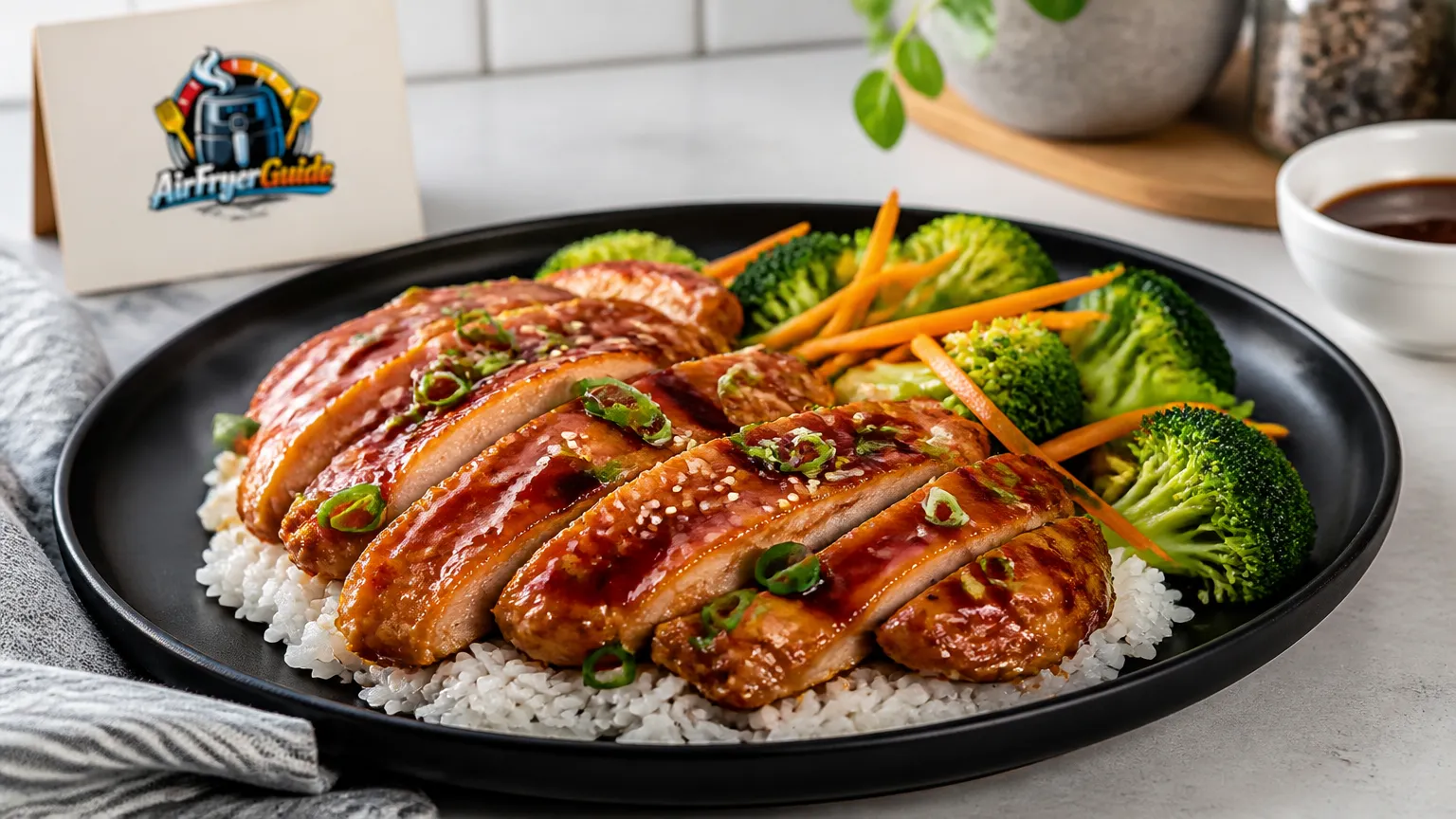 Teriyaki Chicken Bowl im Airfryer