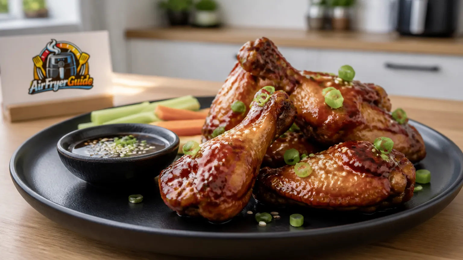 Teriyaki Chicken Wings im Airfryer