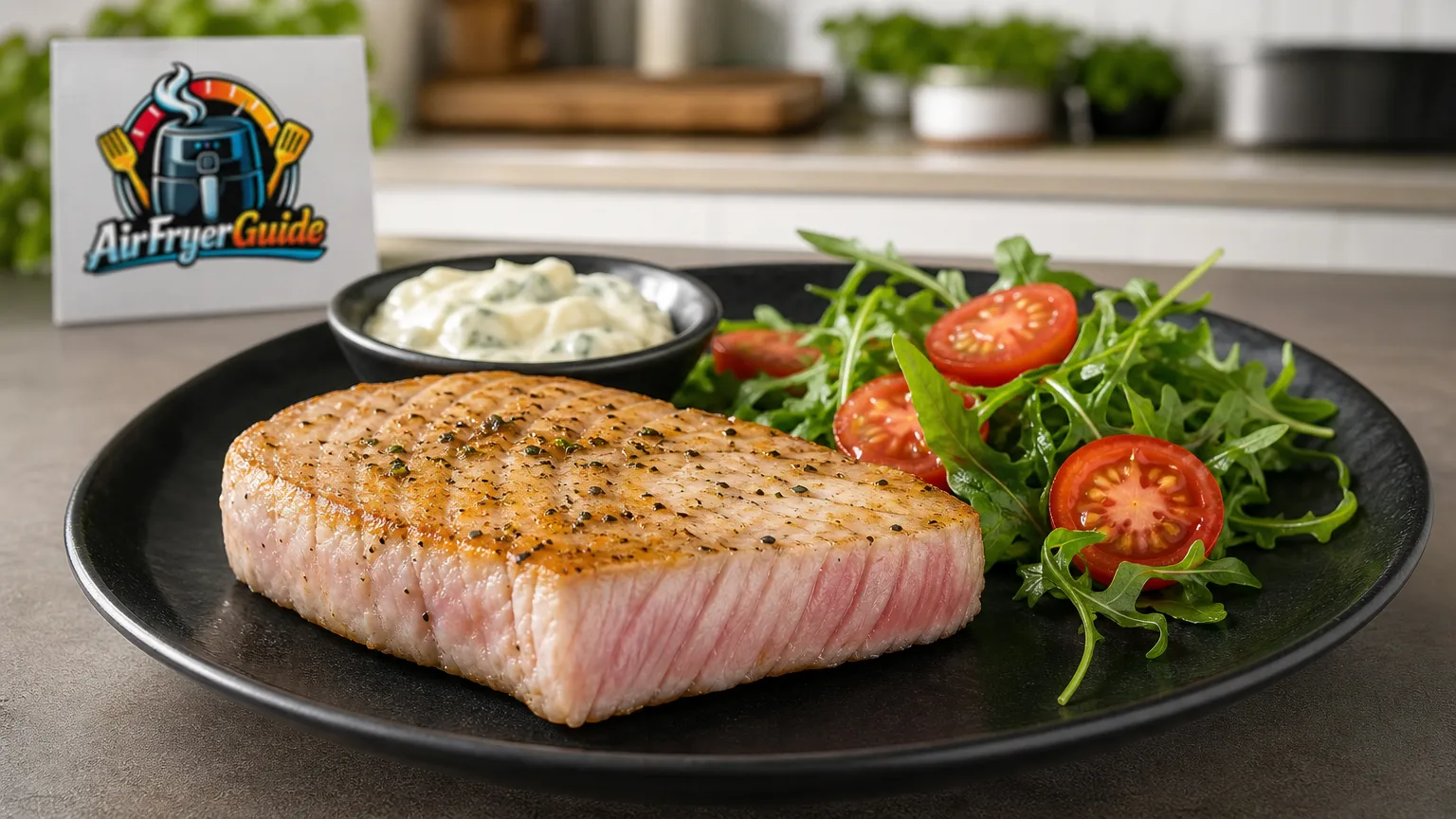Thunfischfilet im Airfryer