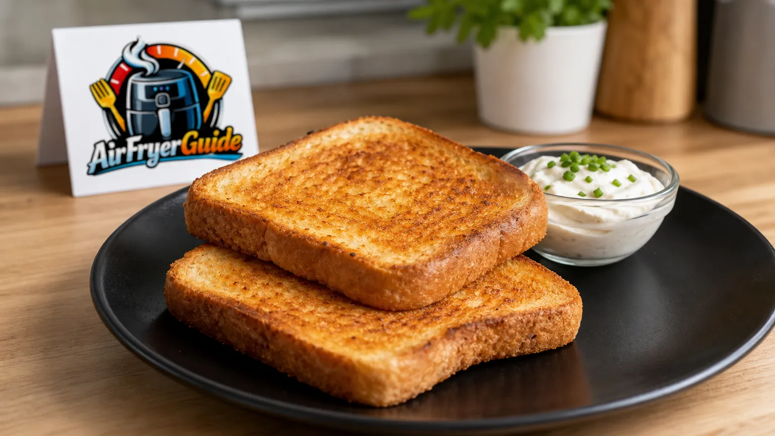 Toastscheiben im Airfryer